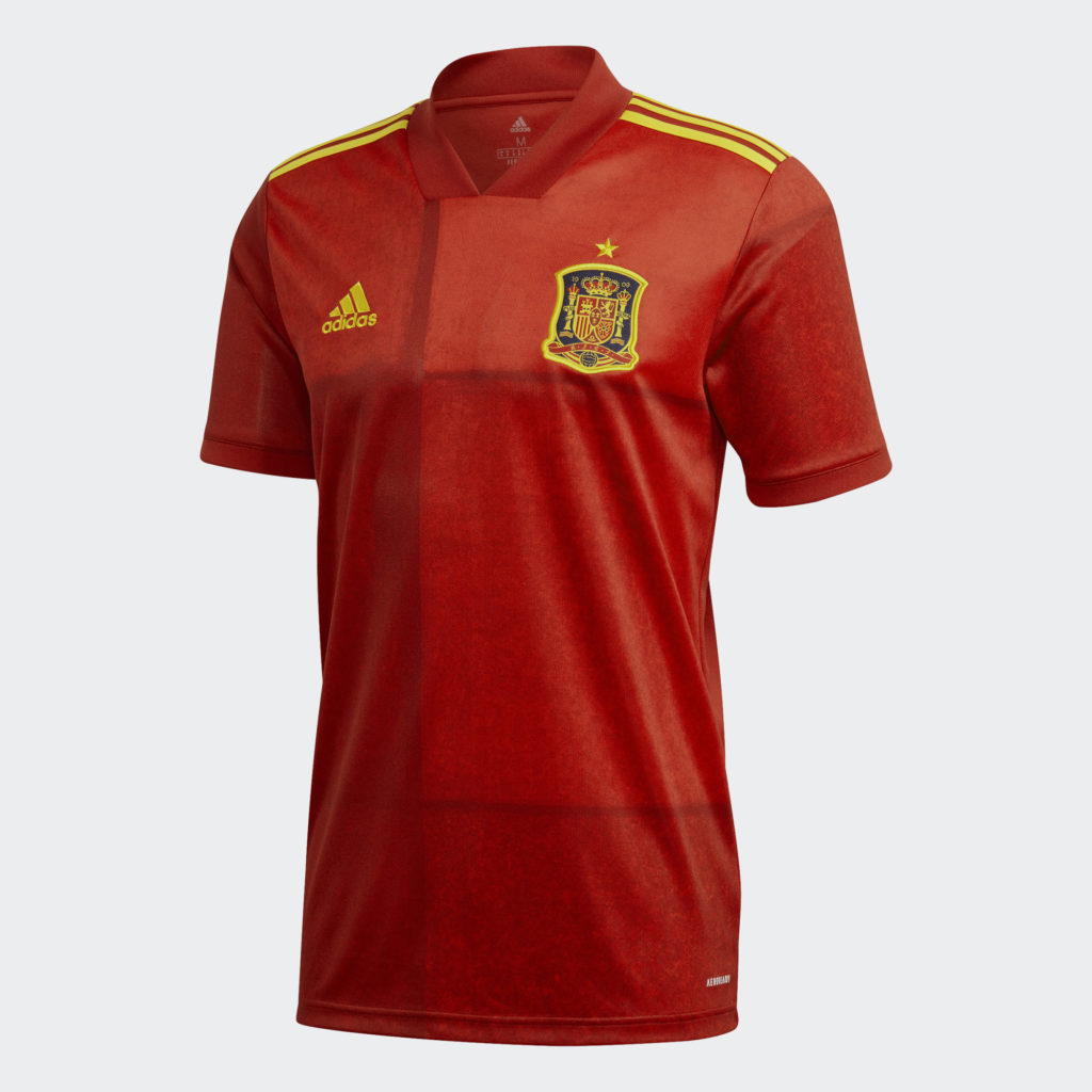 SPAIN HOME KIT 2020 21 UEFA EURO 2020