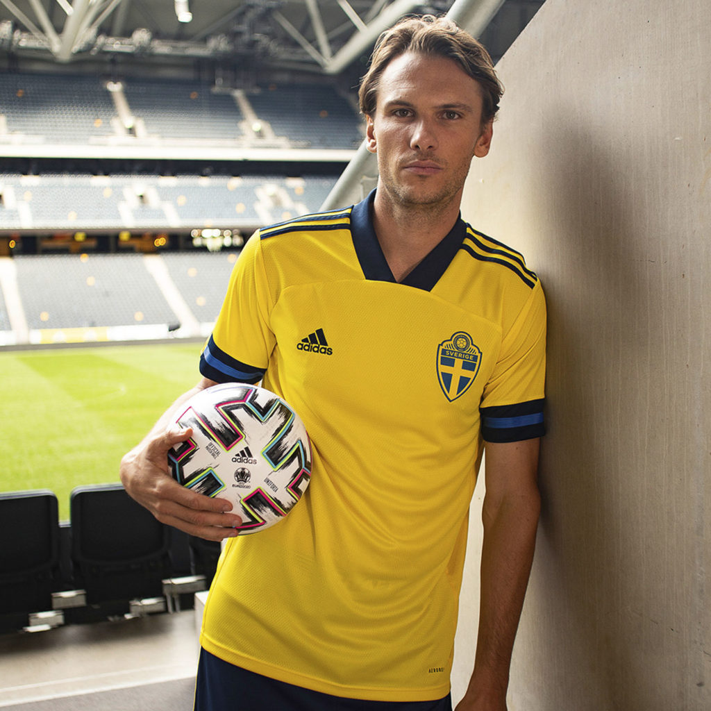 SWEDEN HOME KIT 2020 - 21 | UEFA EURO 2020