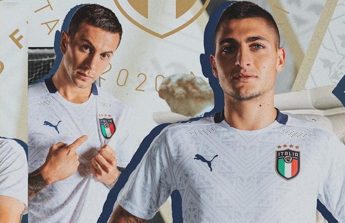 ITALY AWAY KIT 2020 - 21 | UEFA EURO 2020