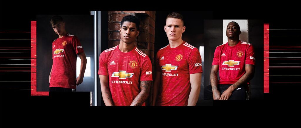 Manchester United Home Kit 2020/2021