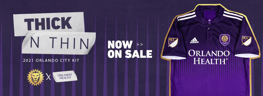 Orlando City 2021 Home Jersey