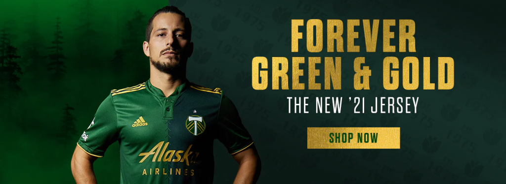 Portland Timbers 2021 Home Jersey