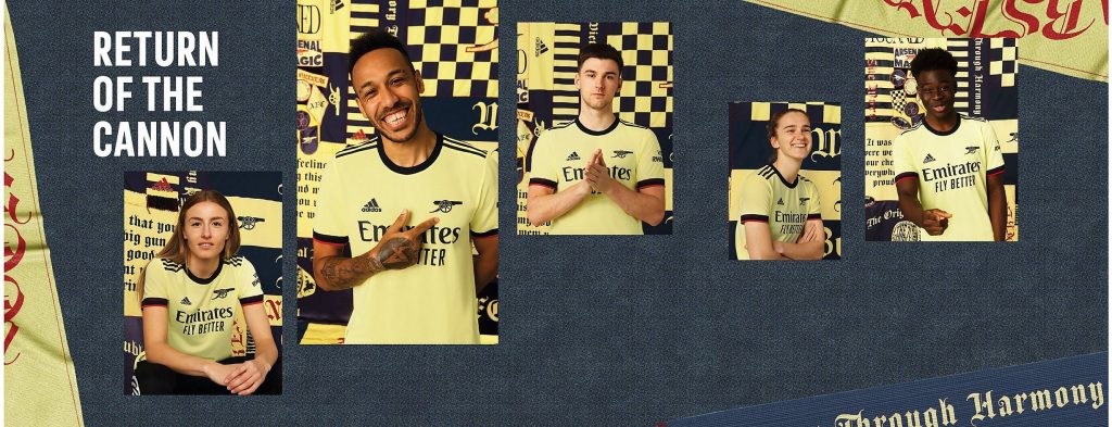 arsenal away kit 2021 22