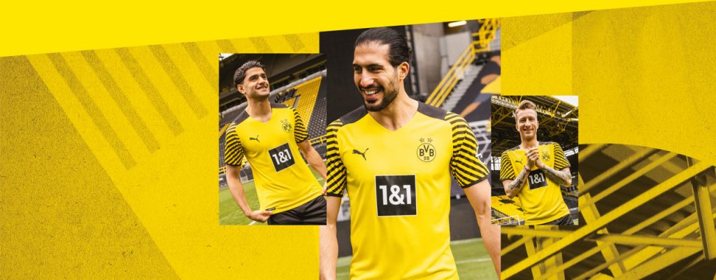 Borussia Dortmund Home Kit 21/22