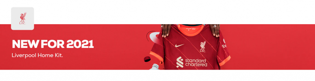 Liverpool FC Home Kit 21/22