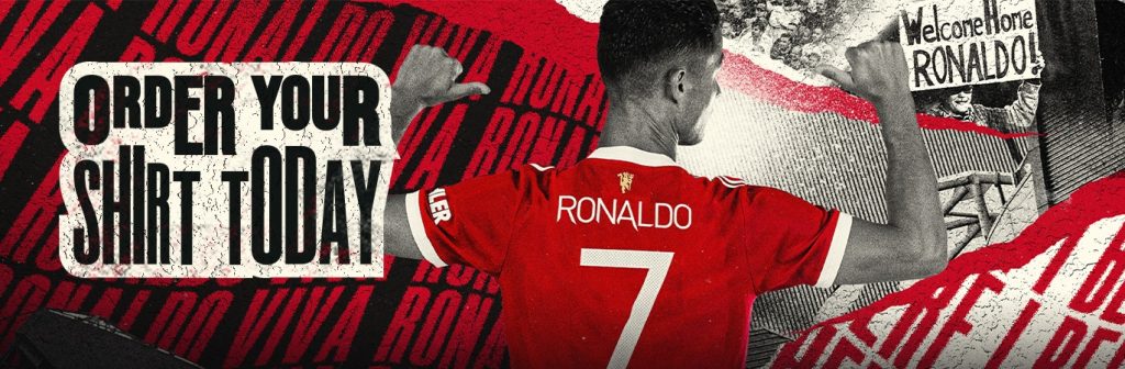 Manchester United Third Kit 21/22 - Cristiano Ronaldo