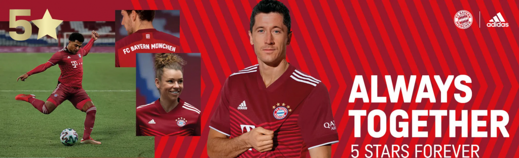 Bayern Munich Home Kit 21/22