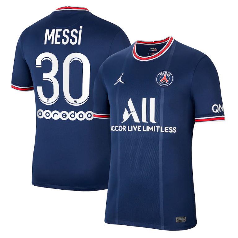 Lionel Messi Paris Saint-Germain Home Kit 21/22 - SoCheapest