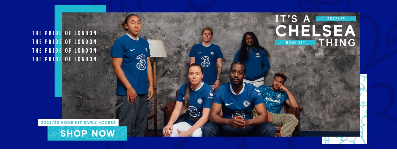 Chelsea FC Home Kit 2022/2023