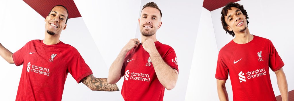 Liverpool FC Home Kit 2022/2023