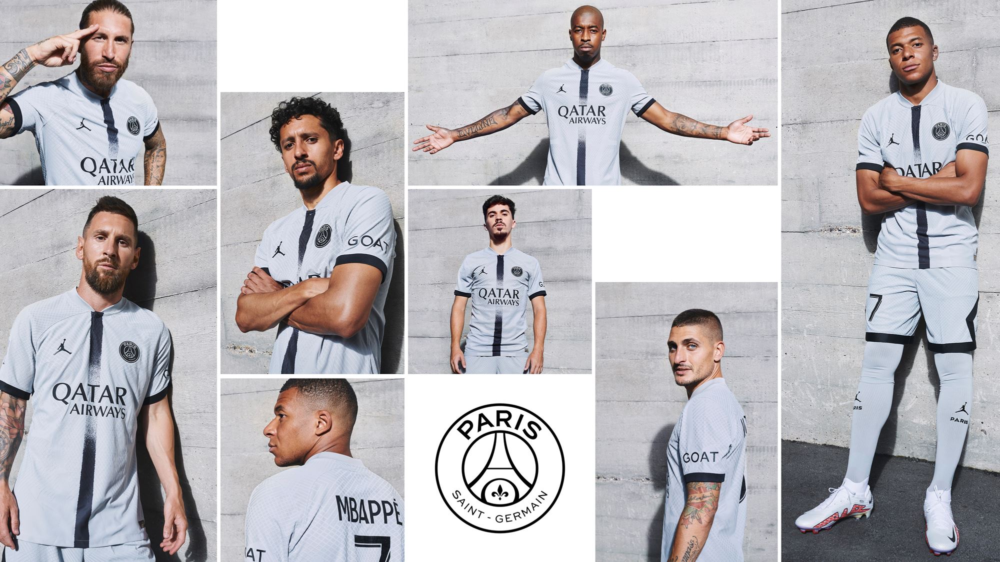 Jordan PSG Away Kit 2022/2023