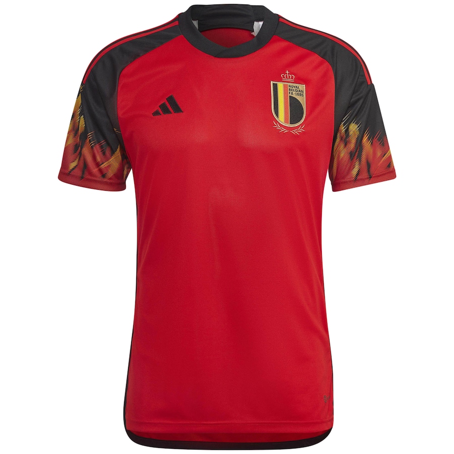 adidas Drop Off Belgium's Fiery Home Kit for the 2022 World Cup