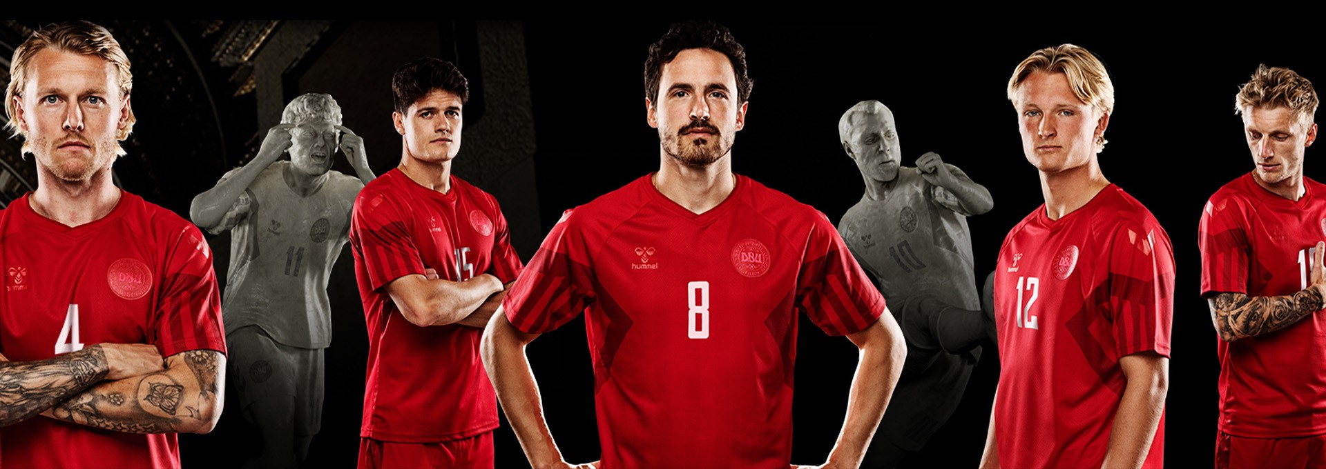 Denmark Home Kit 2022 - World Cup 2022