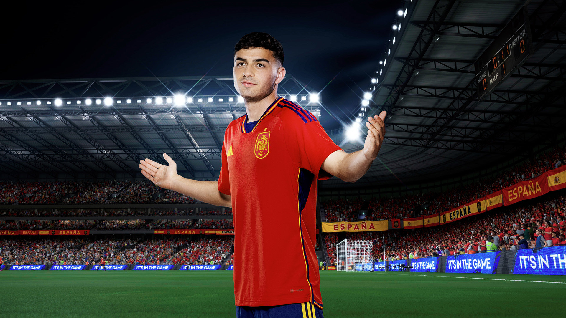 Spain Home Kit 2022 - World Cup 2022